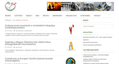 Desktop Screenshot of htfsz.hu
